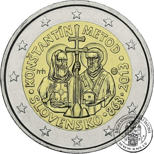 Slovakia, 2 Euro 2013, Saints Cyril and Methodius