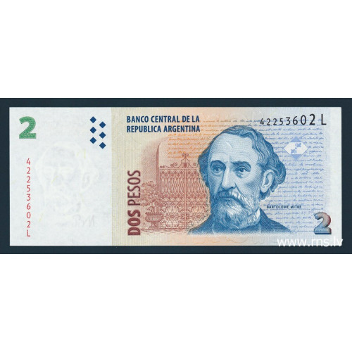 Argentina, 2 Pesos 2013