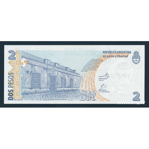 Argentina, 2 Pesos 2013