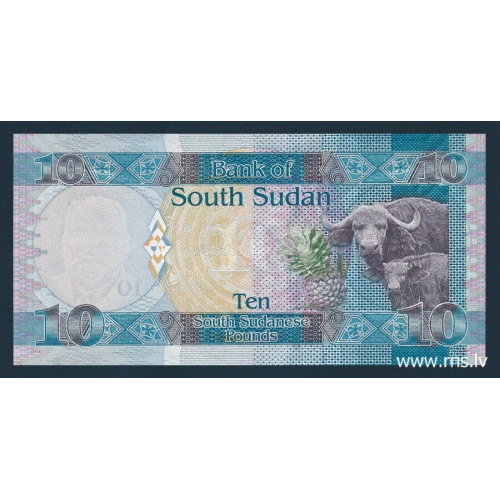 South Sudan, 10 Pounds 2011