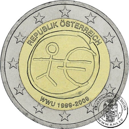 Austria, 2 Euro 2009, EMU