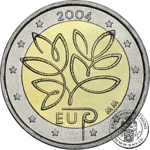 Finland, 2 Euro 2004, Fifth Enlargement of the European Union in 2004