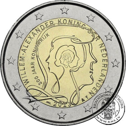 Netherlands, 2 Euro 2014, 200 Years of Kingdom