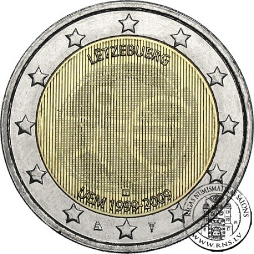 Luxembourg, 2 Euro 2009, EMU