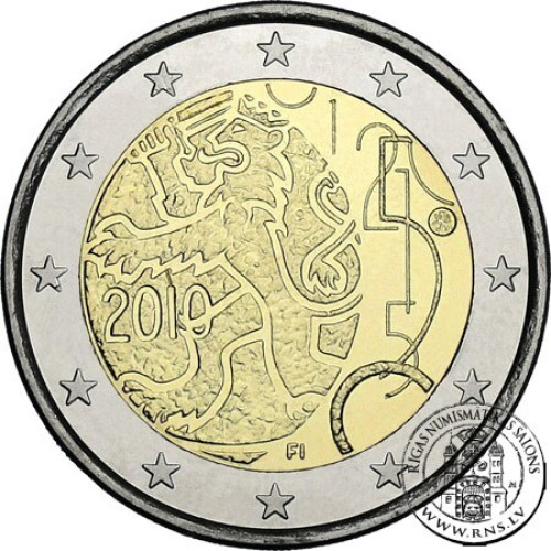 Finland, 2 Euro 2010, 150th Anniversary of Finnish currency