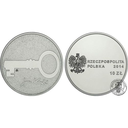 Poland, 10 Zlotych 2014, Jan Karski