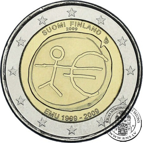 Finland, 2 Euro 2009, EMU