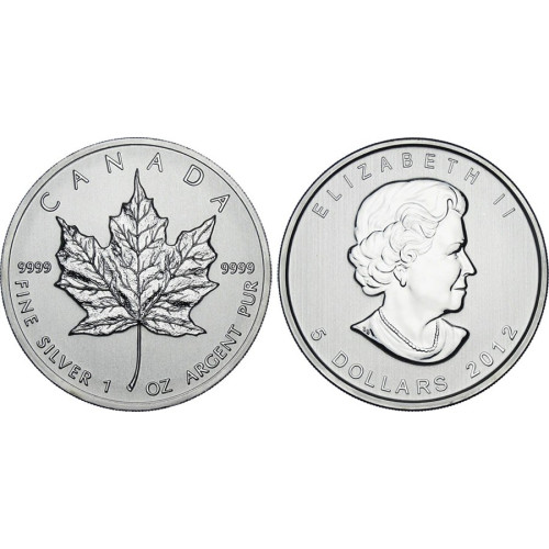 Canada, 1 Oz Maple leaf