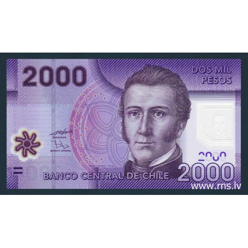 Chile, 2000 Pesos 2009 (Polymer)