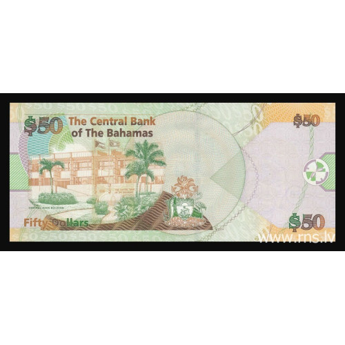 Bahamas, 50 Dollars 2006