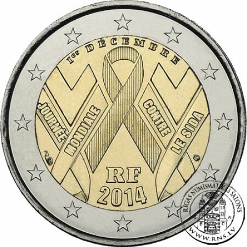 France, 2 Euro 2014, World AIDS Day