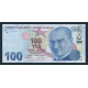 Turkey, 100 Lira 2009