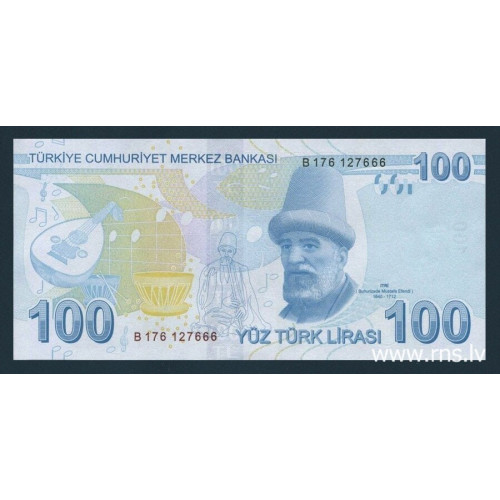 Turkey, 100 Lira 2009