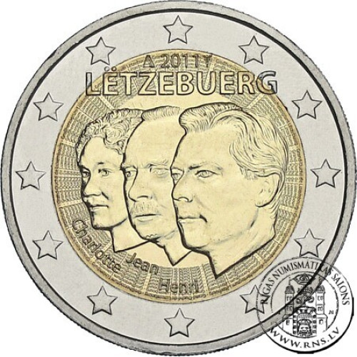 Luxembourg, 2 Euro 2011, Grand Duc Jean Du Luxembourg