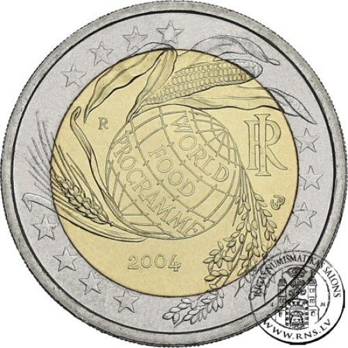 Italy, 2 Euro 2004, Fifth Decade of the World Food Programme