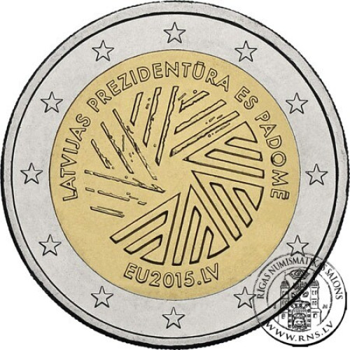 Latvia, 2 Euro 2015, Presidency of the Council of the European Union