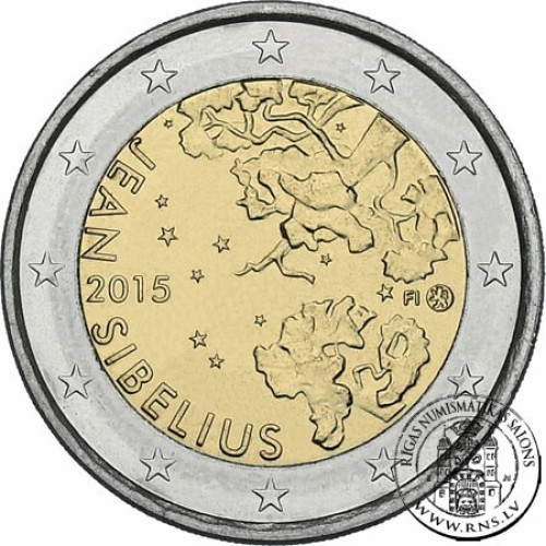 Finland, 2 Euro 2015, Jean Sibelius