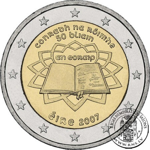 Ireland, 2 Euro 2007, Treaty of Rome