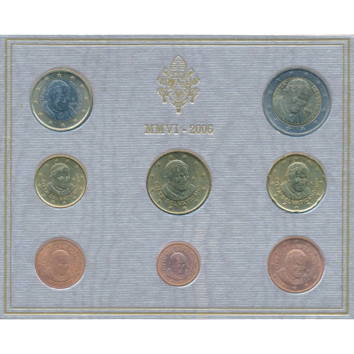 Vatican, Euro set 2006