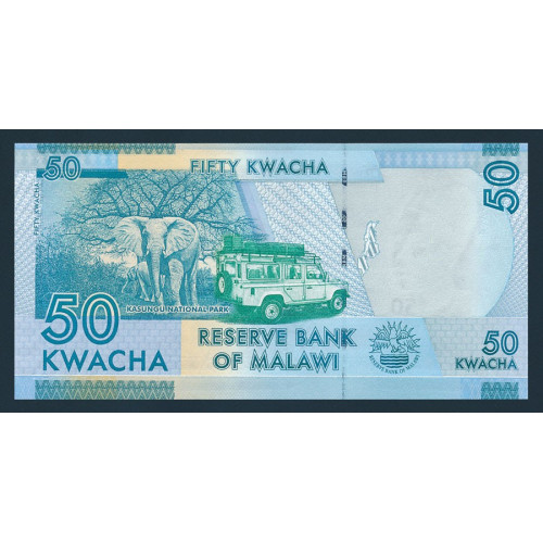 Malawi, 50 Kwacha 2012