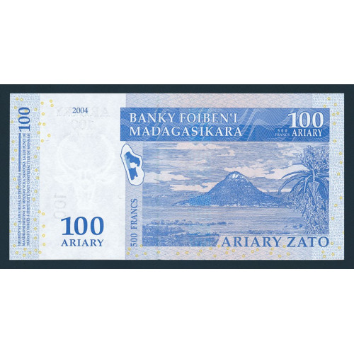 Madagascar, 100 Ariary 2004