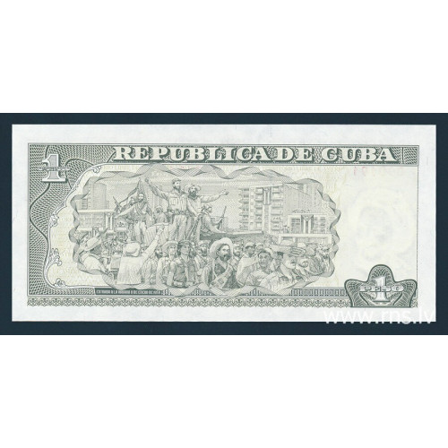 Cuba, 1 Peso 2008