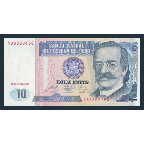 Peru, 10 Intis 1987