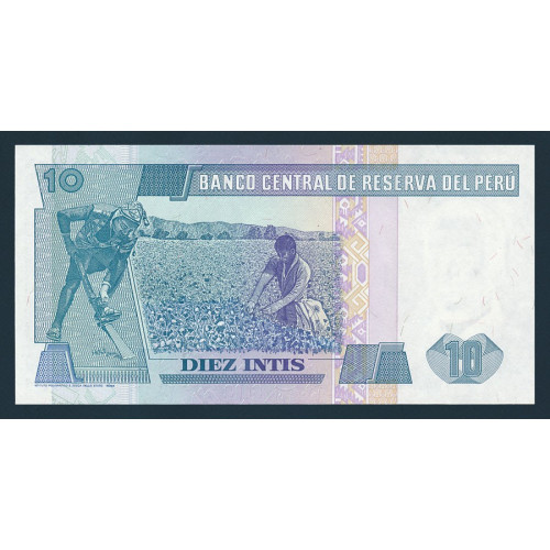 Peru, 10 Intis 1987