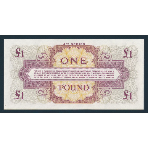 Great Britain, MPC 1 Pound 1962