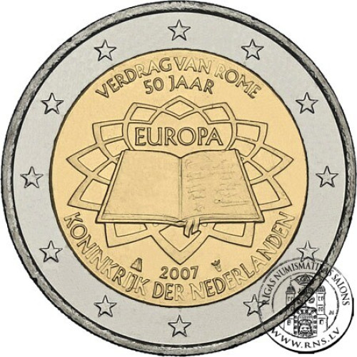 Netherlands, 2 Euro 2007, Treaty of Rome