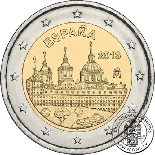 Spain, 2 Euro 2013, San Lorenzo de El Escorial