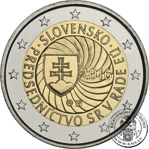 Slovakia, 2 Euro 2016, First Presidency of the Slovak Republic of the Council of the EU