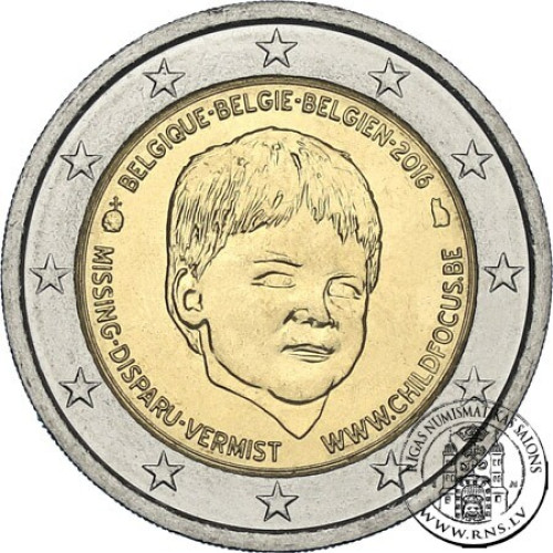 Belgium, 2 Euro 2016, Child Focus