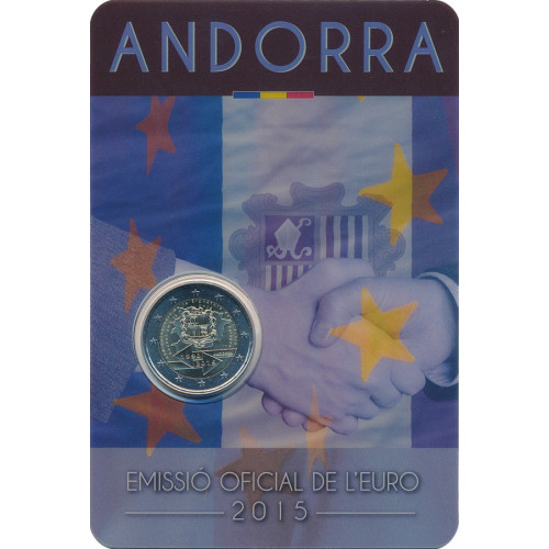 Andorra, 2 Euro 2015, 25 Years of Customs Union with the EU