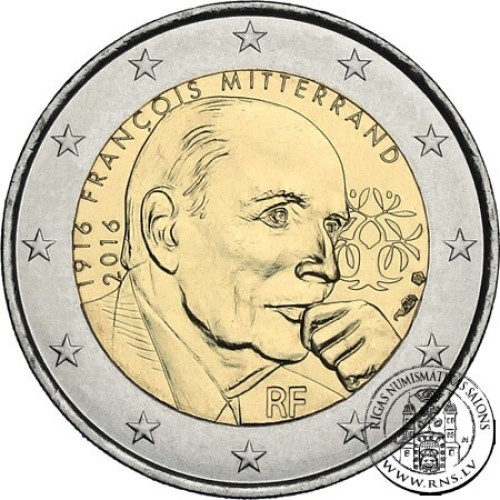 France, 2 Euro 2016, Francois Mitterrand