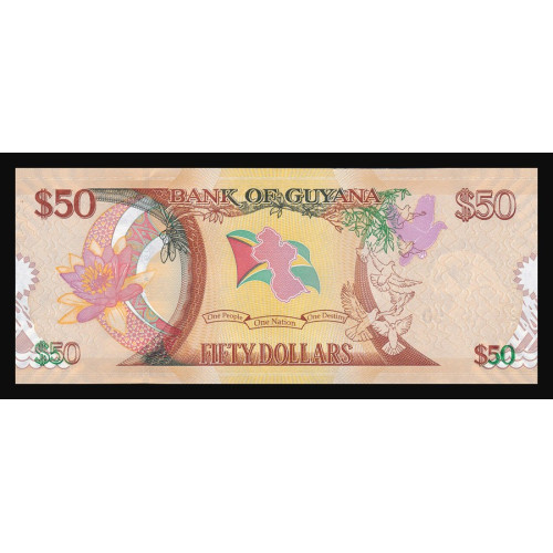 Guyana, 50 Dollars 2016, Commemorative