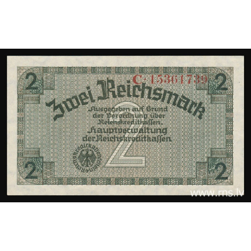 Germany, 2 Reichsmark 1940-45