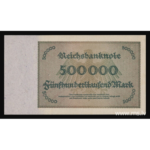 Germany, 500 000 Mark 1923