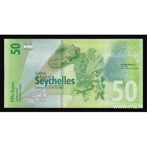 Seychelles, 50 Rupees 2016