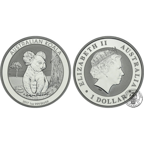 Australia, 1 Dollar 2017, Koala (1 Oz)