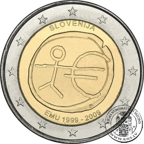 Slovenia, 2 Euro 2009, EMU