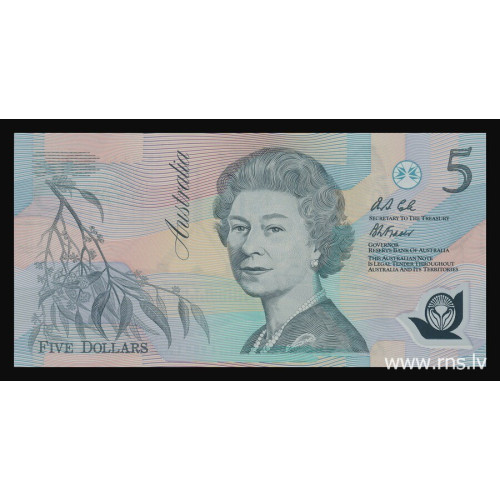 Australia, 5 Dollars 1992 (Polymer)