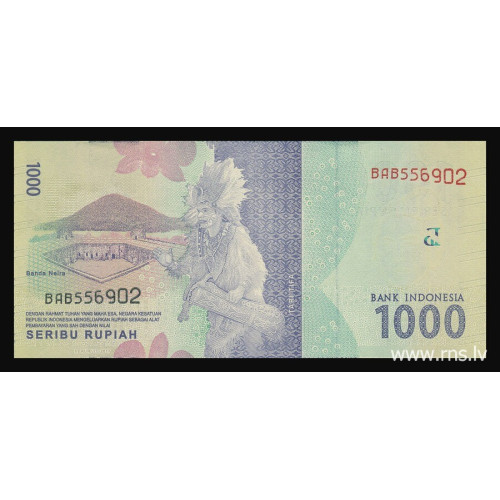 Indonesia, 1000 Rupiah 2016