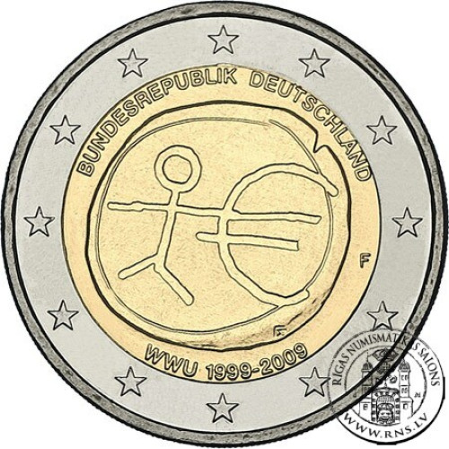 Germany, 2 Euro 2009, EMU (F)