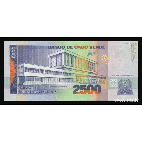 Cape Verde, 2500 Escudos 1989