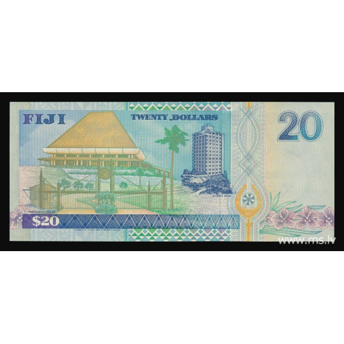 Fiji, 20 Dollars 1996