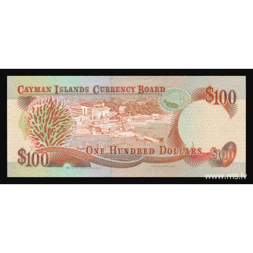 Cayman Islands, 100 Dollars 1996