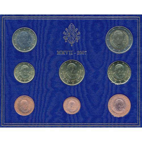 Vatican, Euro set 2007