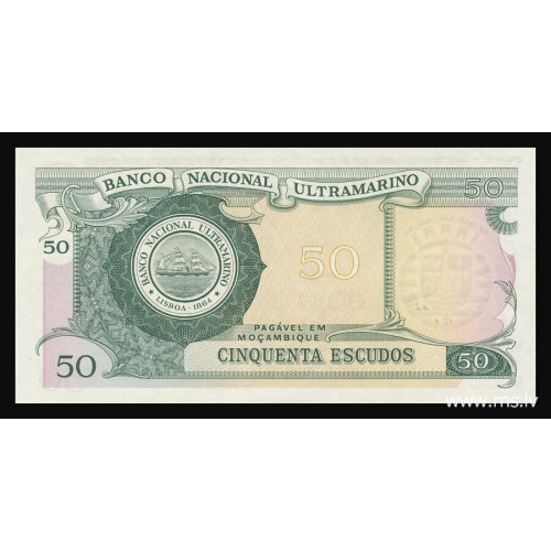 Mozambique, 50 Escudos 1976 (1970)