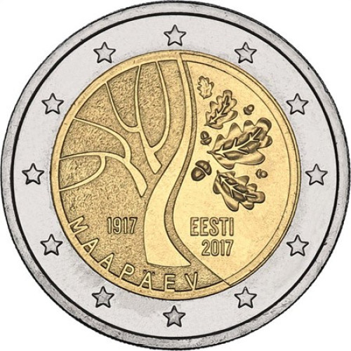 Estonia, 2 Euro 2017, Path to Independence